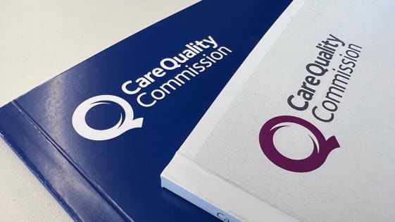Two contrasting CQC report covers